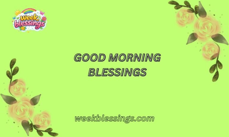 200+ Good Morning Blessings, Quotes and Prayers to Start the Day with Peace and Positivity