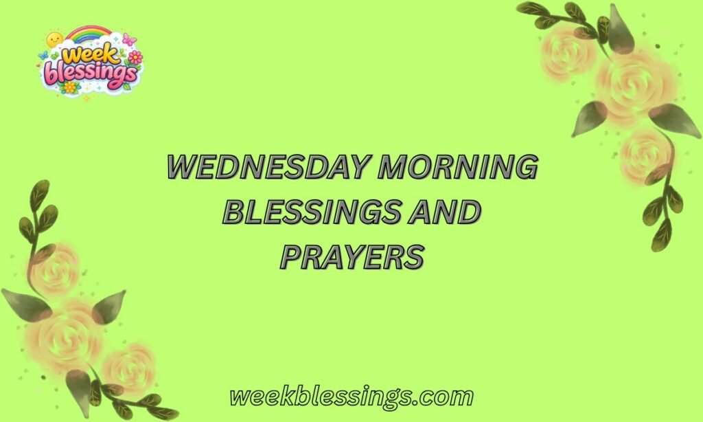 HappWednesday Morning Blessings and Prayersy Good Morning Wednesday Blessings, Prayers, and Quotes
